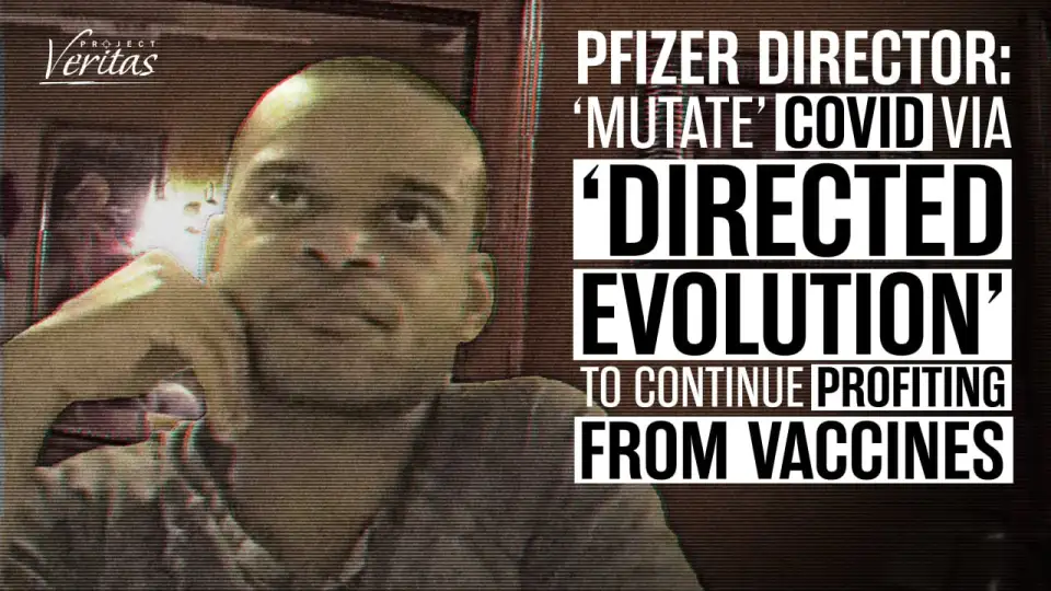 Pfizer Exec Exposed, Admits to Mutating Covid